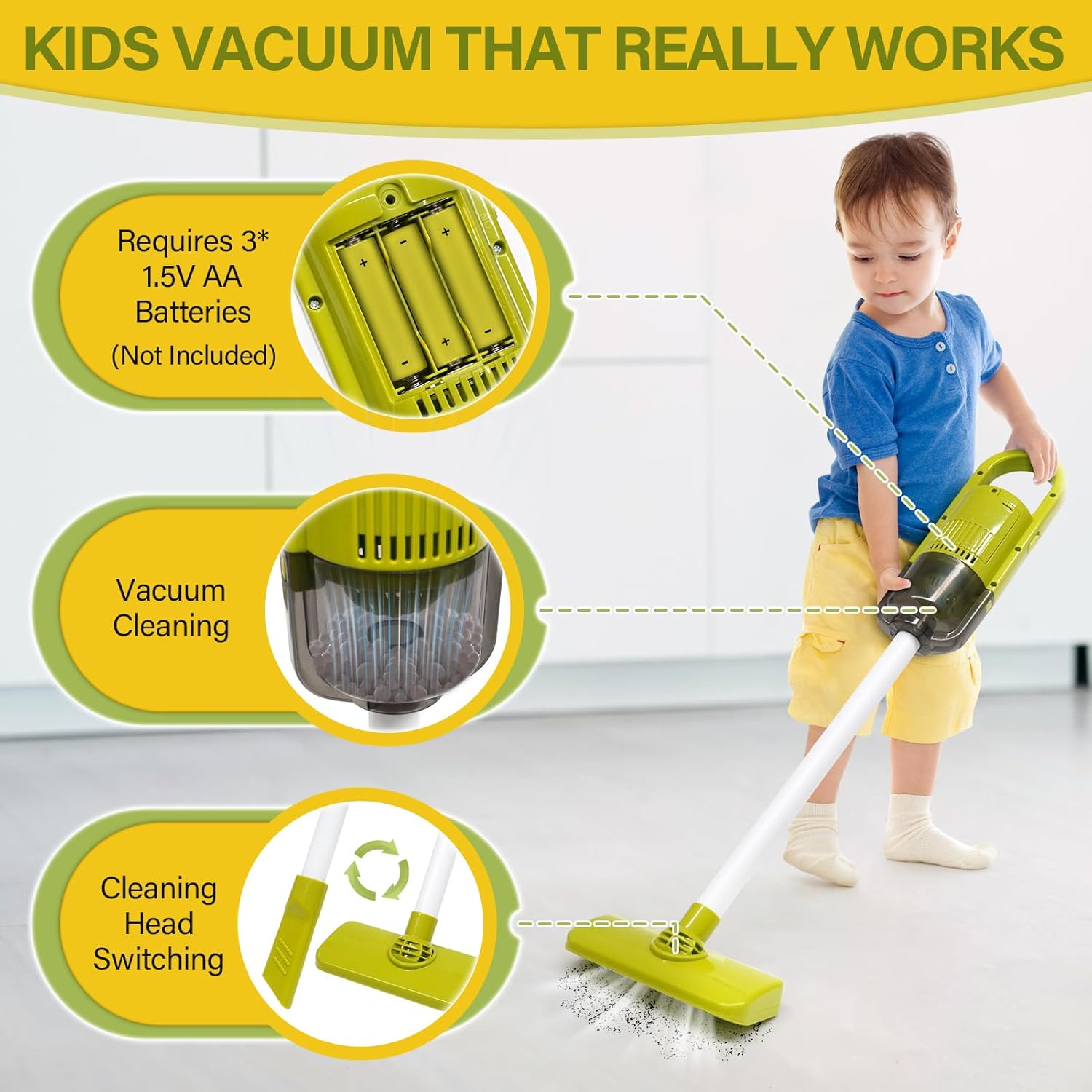Detalle 2 de Dreamon Toddler Cleaning Set 14Pcs