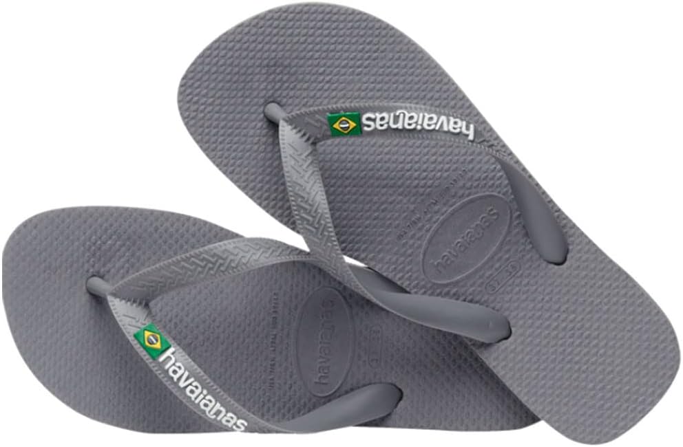 Detalle de Havaianas Brasil Logo — tongs unisex confortables à semelle antidérapante
