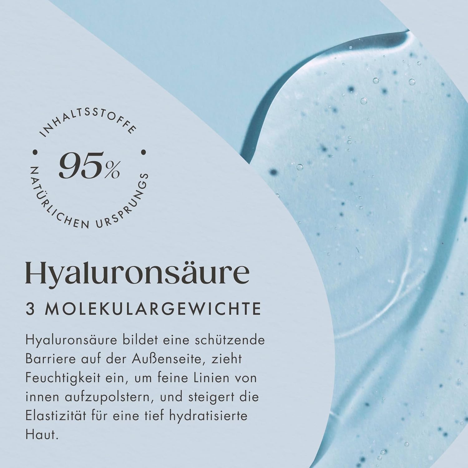Thumbnail 3 de Satin Naturel Hyaluron Serum hochdosiert (50 ml) – Bio-Hyaluronsäure Anti-Aging Feuchtigkeitsserum vegan