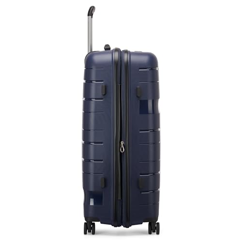 Detalle de MODO by Roncato MD1 Trolley Grande 75 cm Espandibile Blu – 110 L, TSA, 4 Ruote