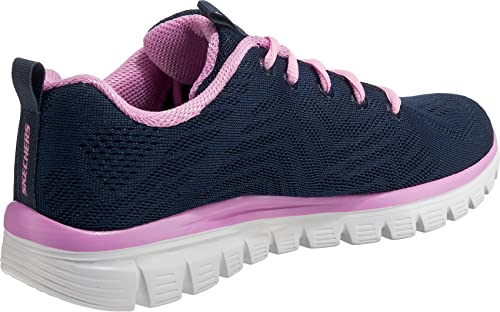 Detalle 2 de Skechers Graceful Get Connected 37 EU, Navy Mesh
