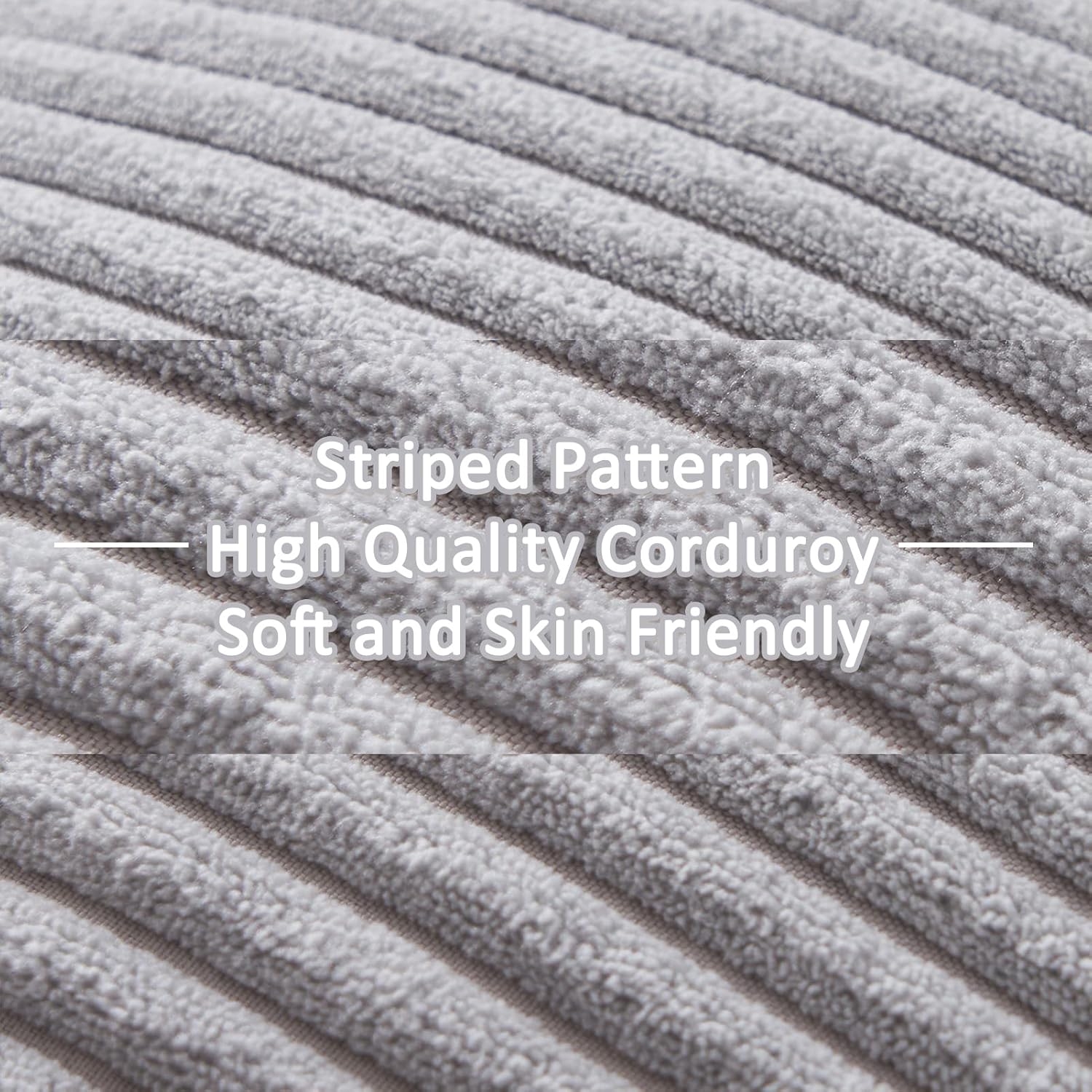 Thumbnail 5 de Topfinel Funda de Cojín 40x40 Gris para Hogar 🛋️ (2 Piezas)