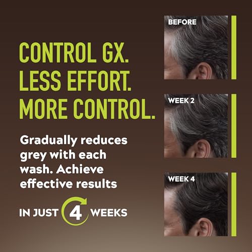 Detalle de Just For Men Control GX Grey Reducing Shampoo: A practical strand-by-strand colour refresh