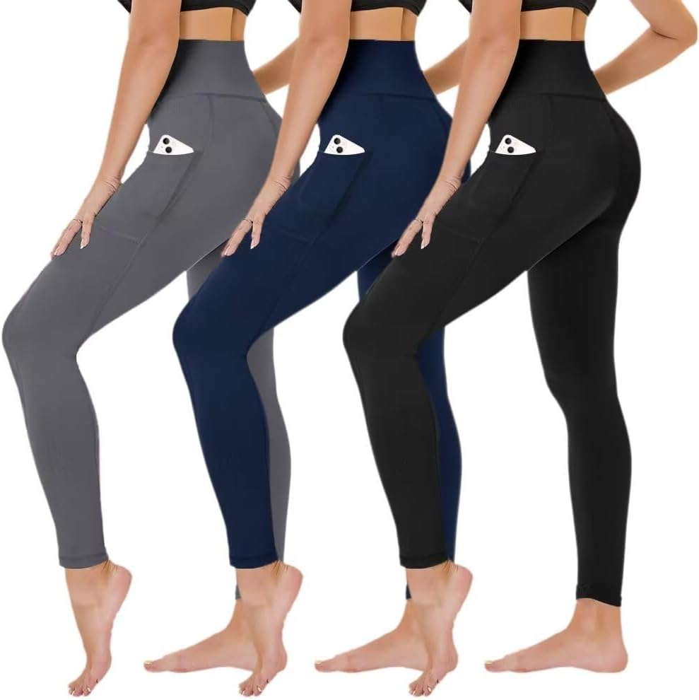 Thumbnail 4 de TNNZEET 3er Pack Leggings Damen High Waist blickdicht