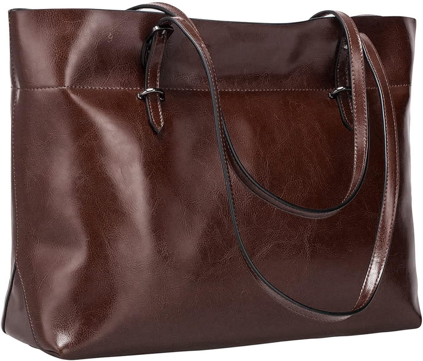 Detalle de S-ZONE Sac à Main Femme Grand Fourre Tout cuir