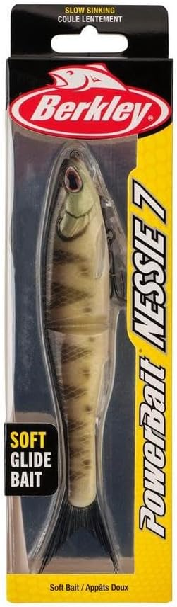 Thumbnail 2 de Berkley PowerBait Nessie Appât Souple pour pêche – coloris perche, 17,8 cm