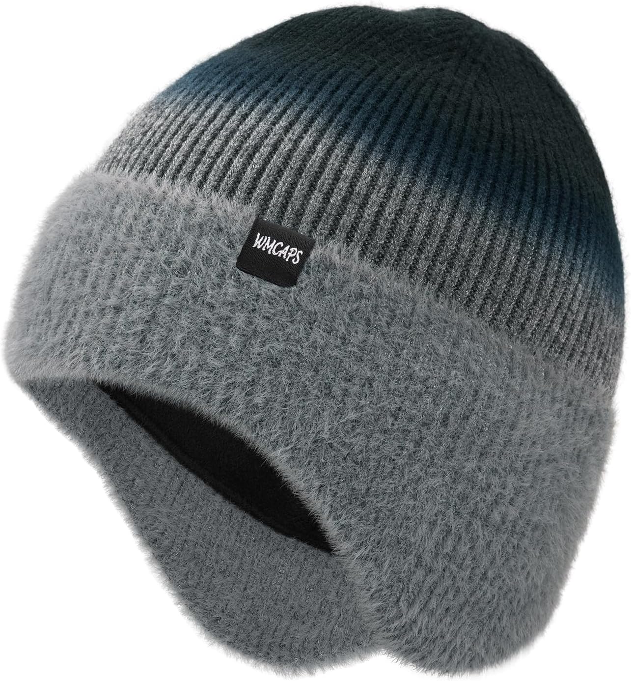 Detalle de Wmcaps Winter Beanie with Earflaps – Fleece Lined Hat