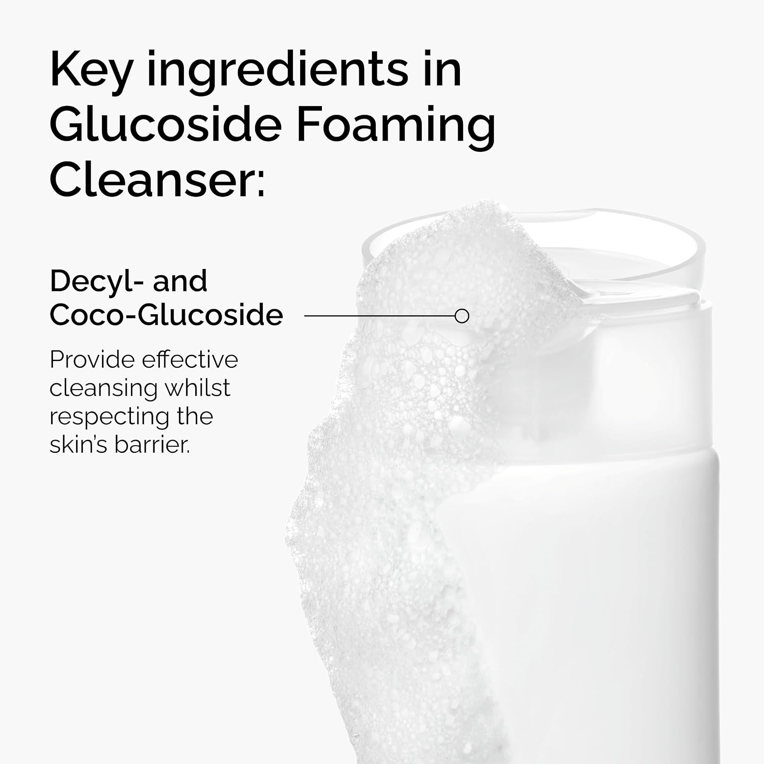 Thumbnail 1 de The Ordinary Glucoside Foaming Cleanser – Gentle Foaming Face Wash (150ml)