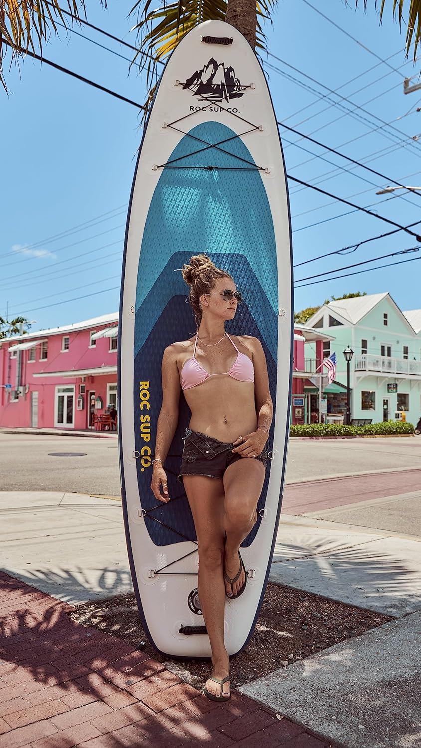 Thumbnail 4 de Roc Inflatable Stand Up Paddle Board 10'6" — Wide Stable Design 🏄
