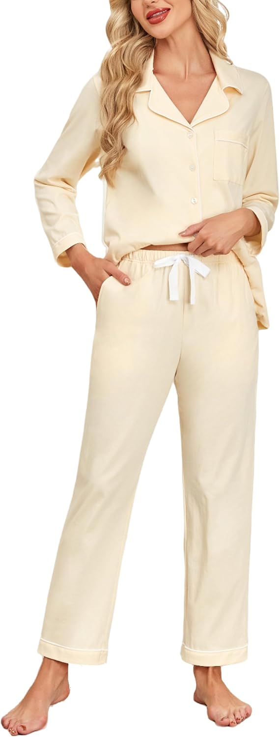 Detalle 2 de EA'S SECRET Womens Pajama Set 100% Cotton pajamas