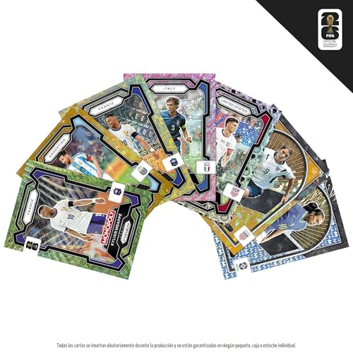 Detalle 2 de Monopoly Panini Prizm: Copa Mundial de la FIFA – Caja de cartas coleccionables