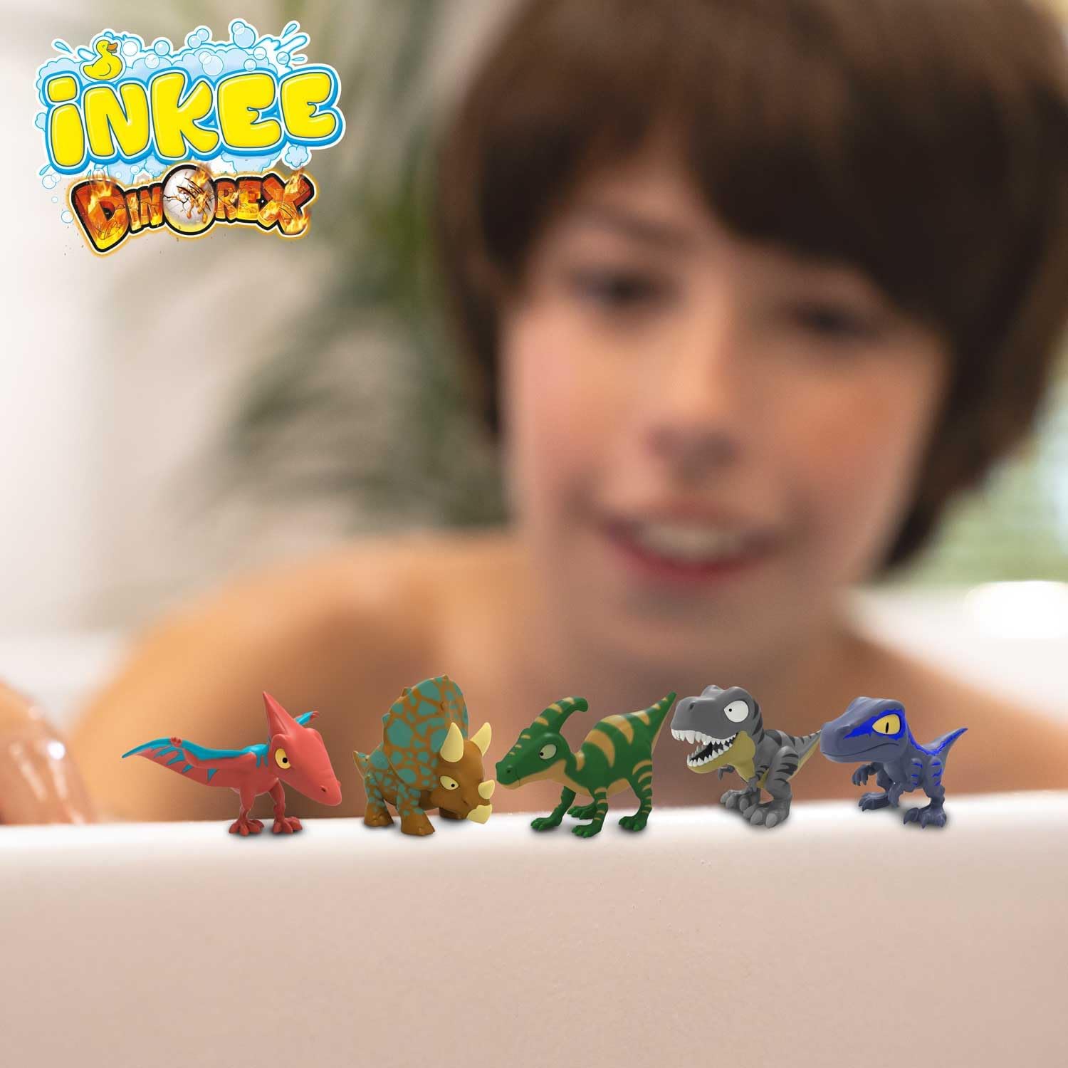 Thumbnail 5 de INKEE Dinorex Pack de 8 Bombas de Baño con Sorpresa Dinosaurio🦖
