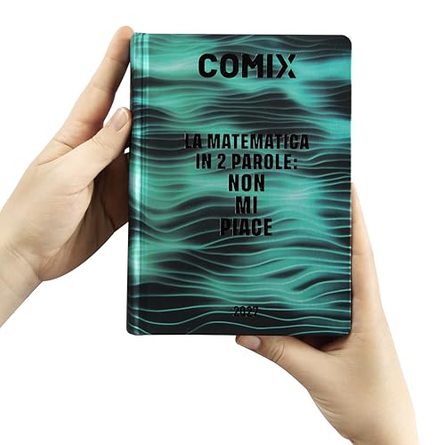 Detalle de COMIX Agenda 2027 Giornaliera 16 Mesi 13x17,8 cm – Copertina rigida, 576 pagine