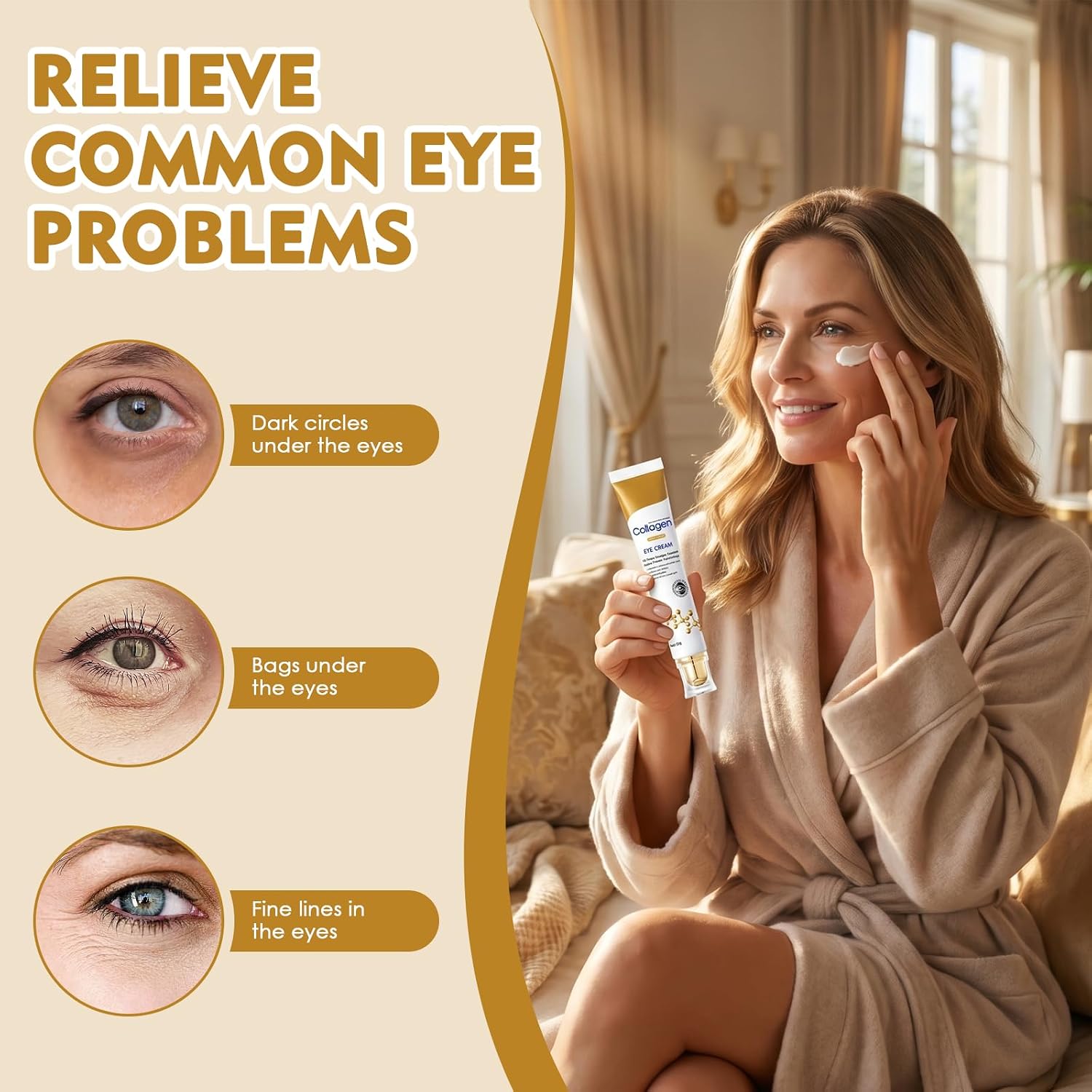 Thumbnail 2 de HOUSN 20g Crème Yeux anti-rides: hydratation ciblée et lifting instantané