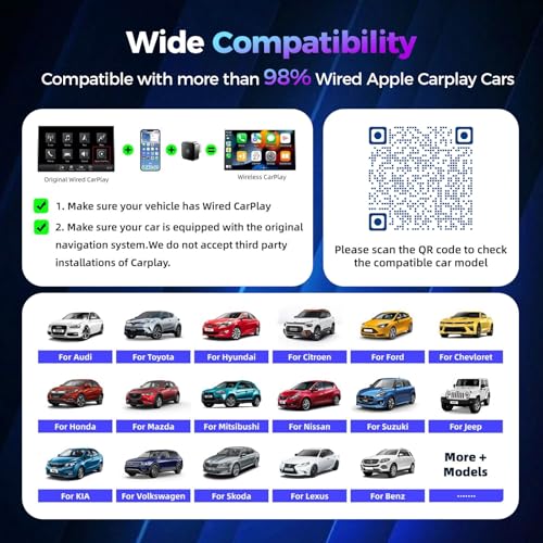 Detalle 2 de Adaptador Inalámbrico 2 en 1 Suoxiom para CarPlay y Android Auto (2026) – WiFi dual banda y Bluetooth 5.0