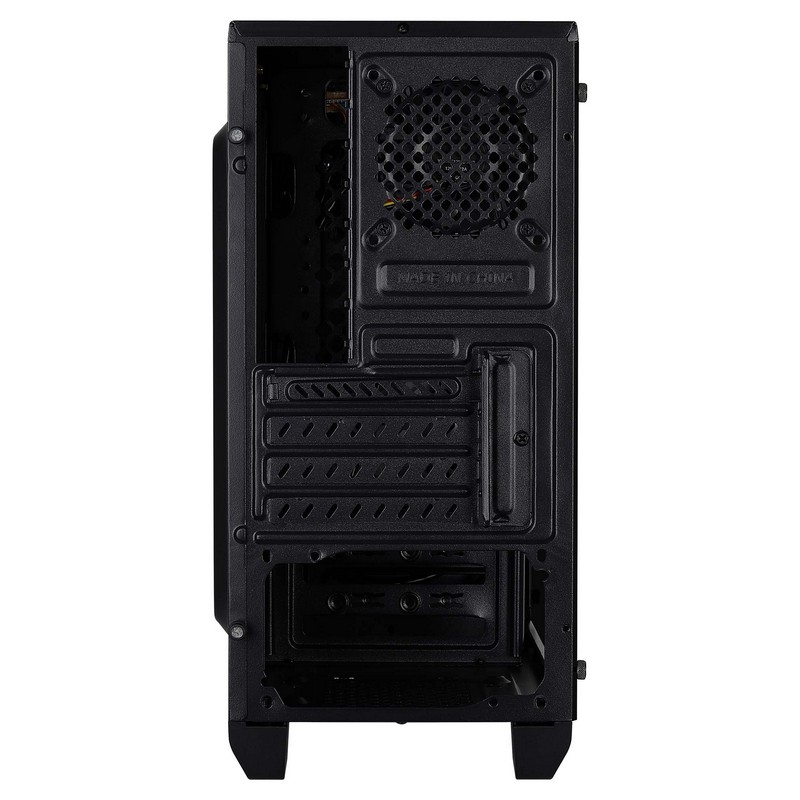 Detalle de Aerocool Cylon Mini RGB USB 3.0 con ventana negra