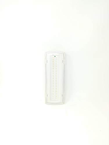 Detalle de TEMPO DI SALDI Lampada di Emergenza con 50 Led – Incasso + Batteria, Luce Bianca 4 W