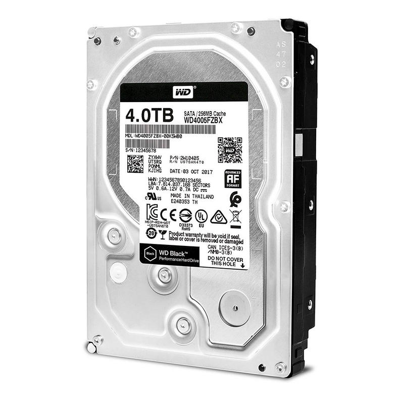 Thumbnail 3 de WD Black 3.5" 4TB SATA 3: rendimiento para desktop y juegos a 7200 RPM