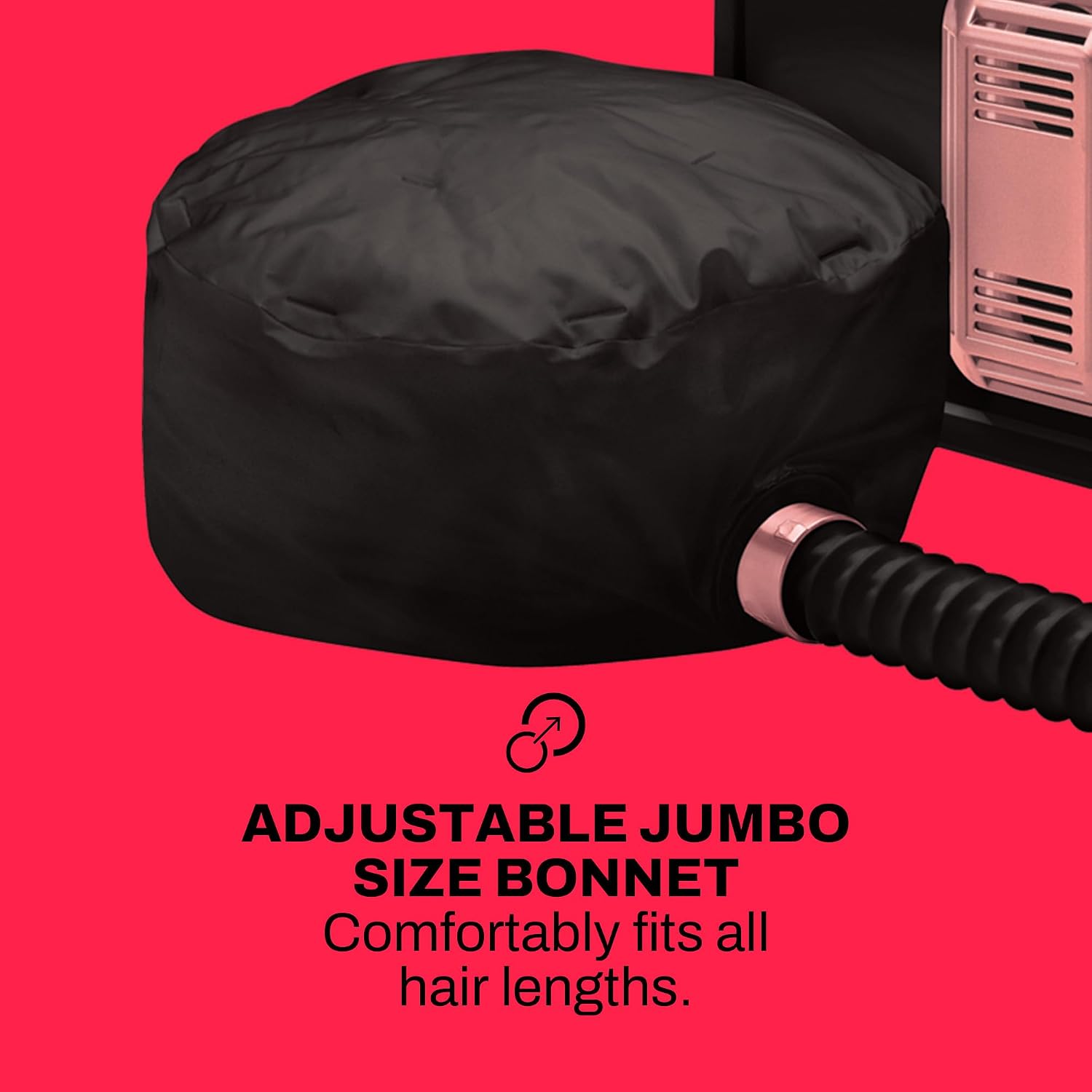 Detalle 2 de GOLD N HOT GH2601V2 Ionic Soft Bonnet Dryer, 800W, 4 Heat Settings