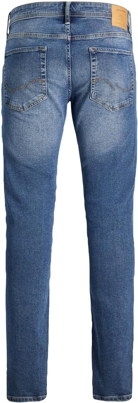 Detalle de JACK & JONES JJIGLENN JJORIGINAL CB 816 NOOS Slim Fit Jeans – Slim Fit, Low Rise, Stretch