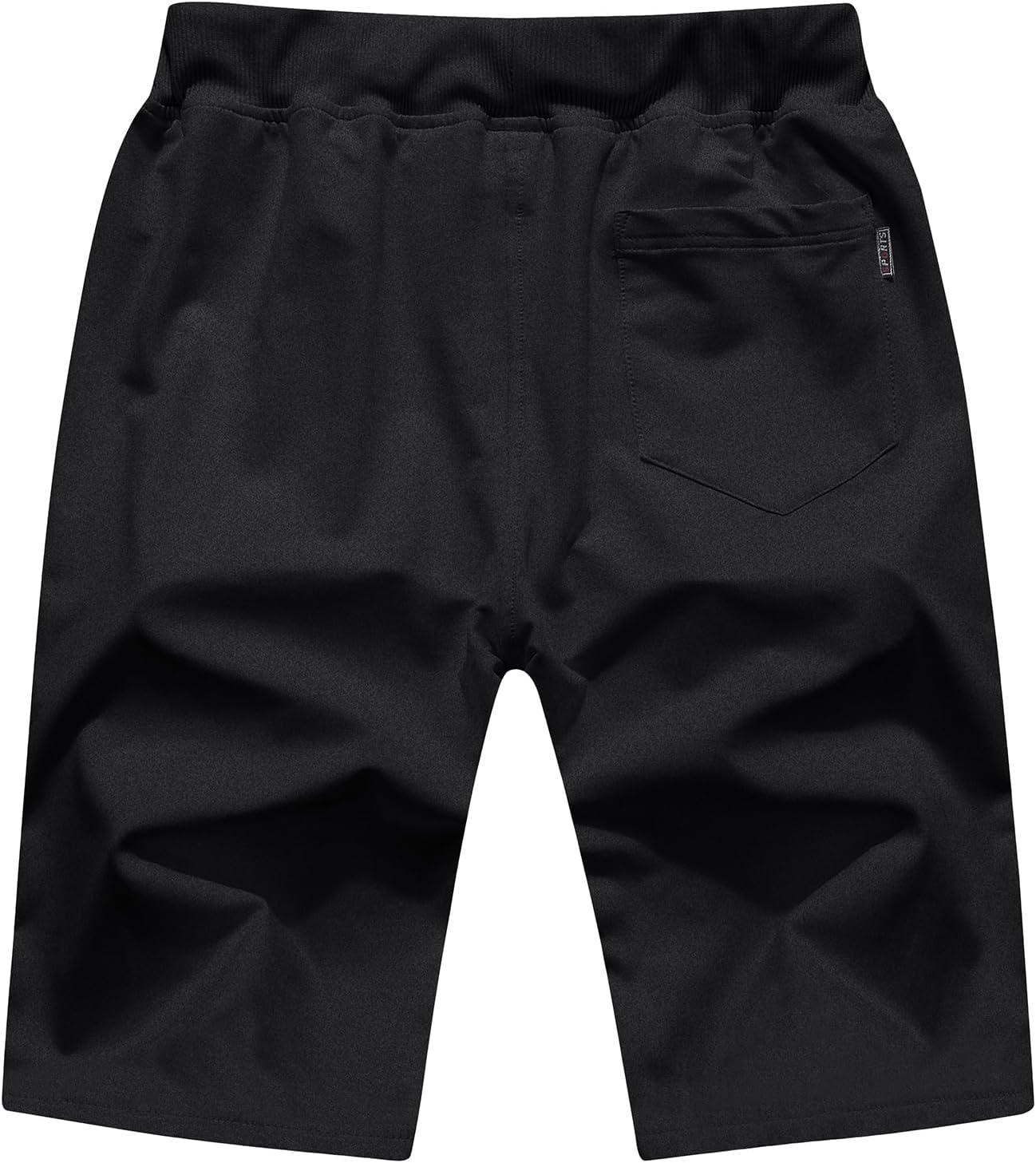 Detalle 2 de QPNGRP Men’s Casual Shorts with Drawstring, Elastic Waist & Zipper Pockets