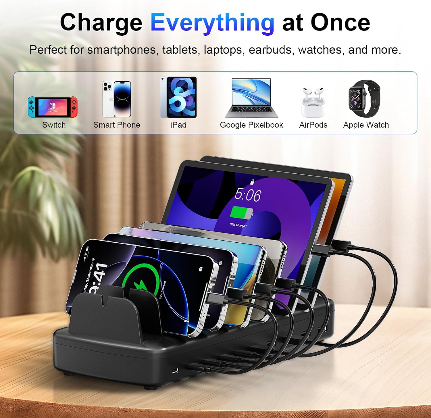 Detalle 2 de 510W Fast Charging Station 10-Port
