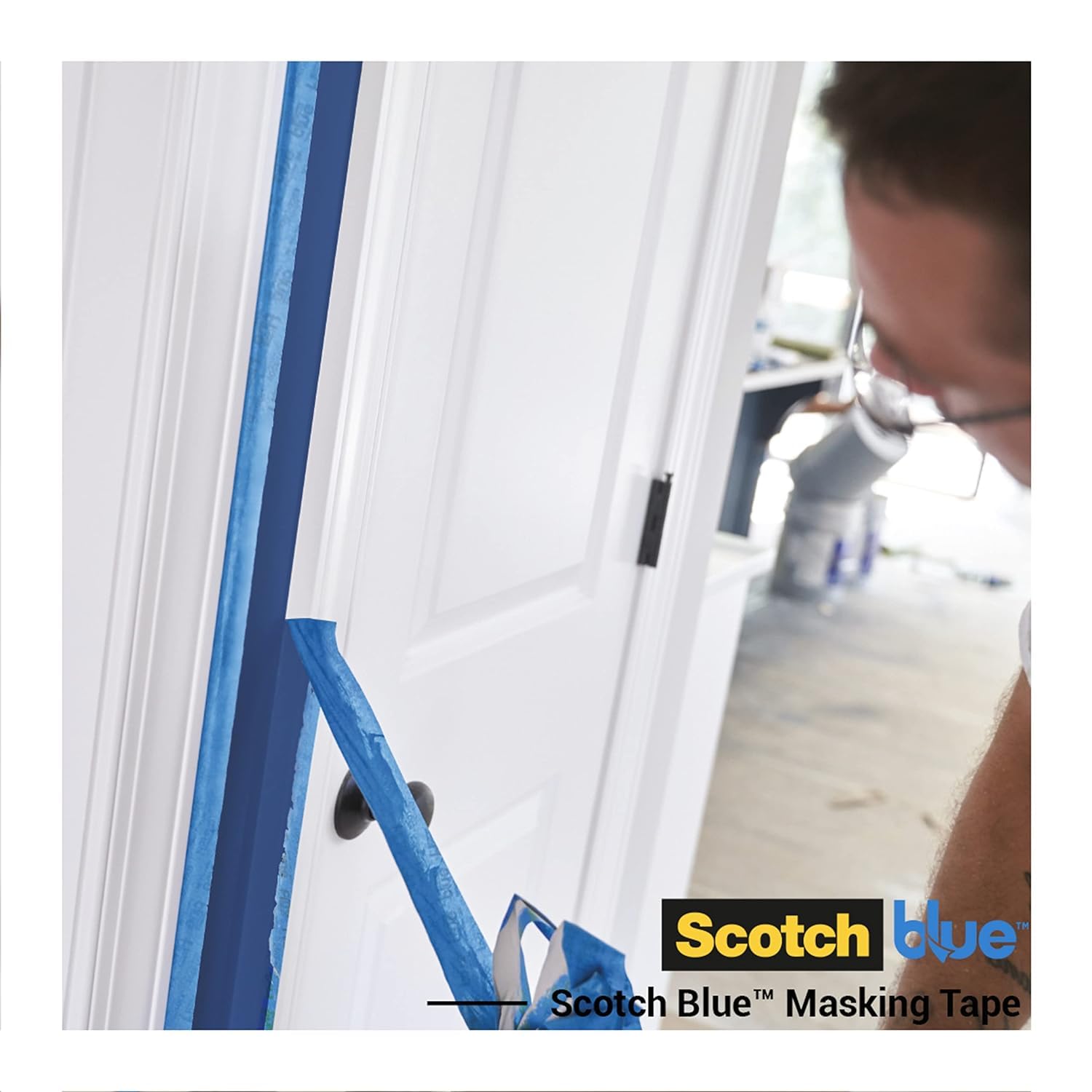 Detalle de ScotchBlue Nastro di Mascheratura Multisuperficie – 4 Rotoli (36 mm x 41 m) per Pittura e Decorazione