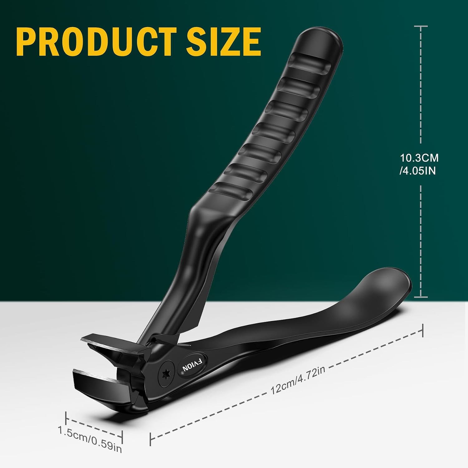 Thumbnail 6 de FVION Ergonomic Handle Nail Clippers 0.6in opening