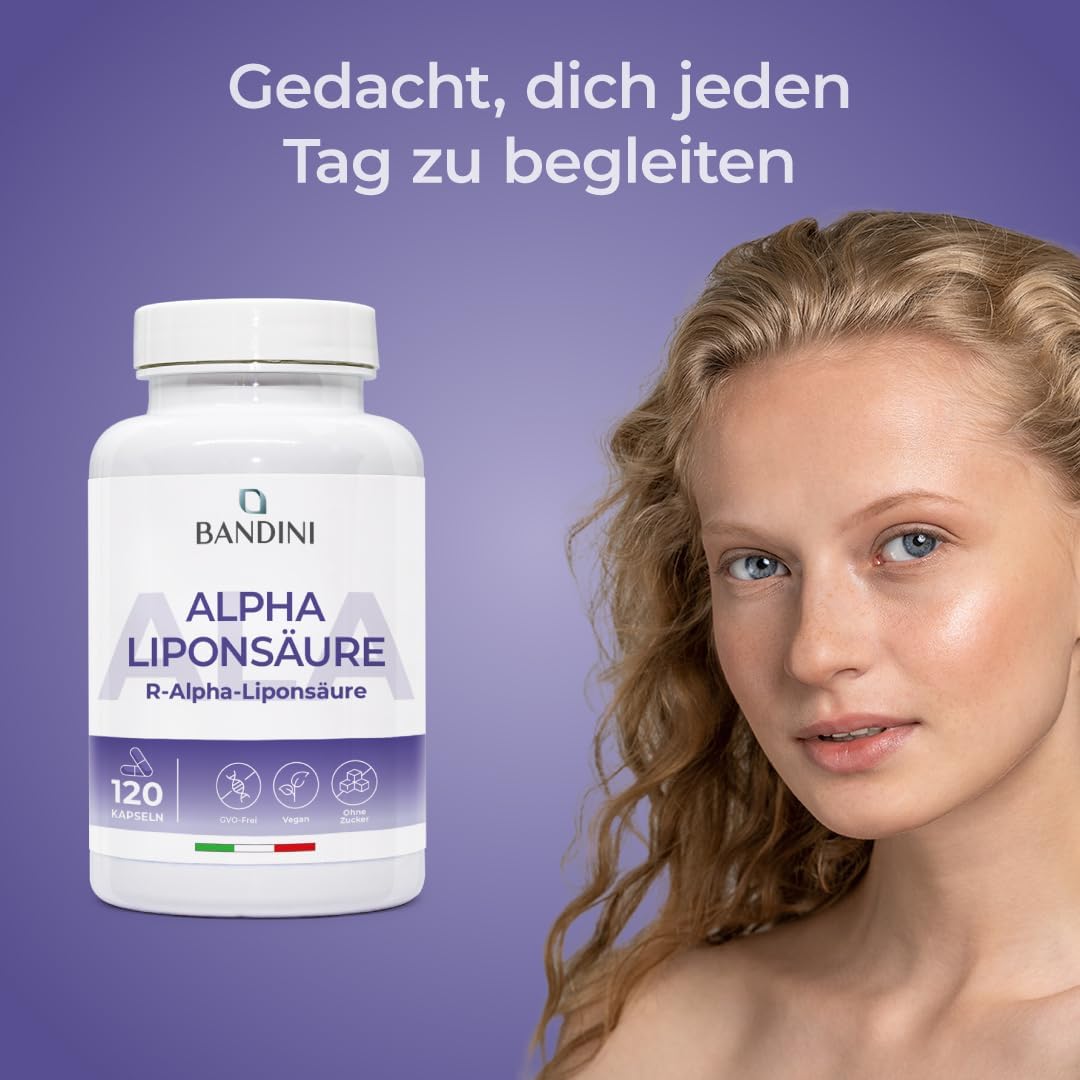 Detalle de Bandini Alpha-Liponsäure 650 mg 120 Kapseln