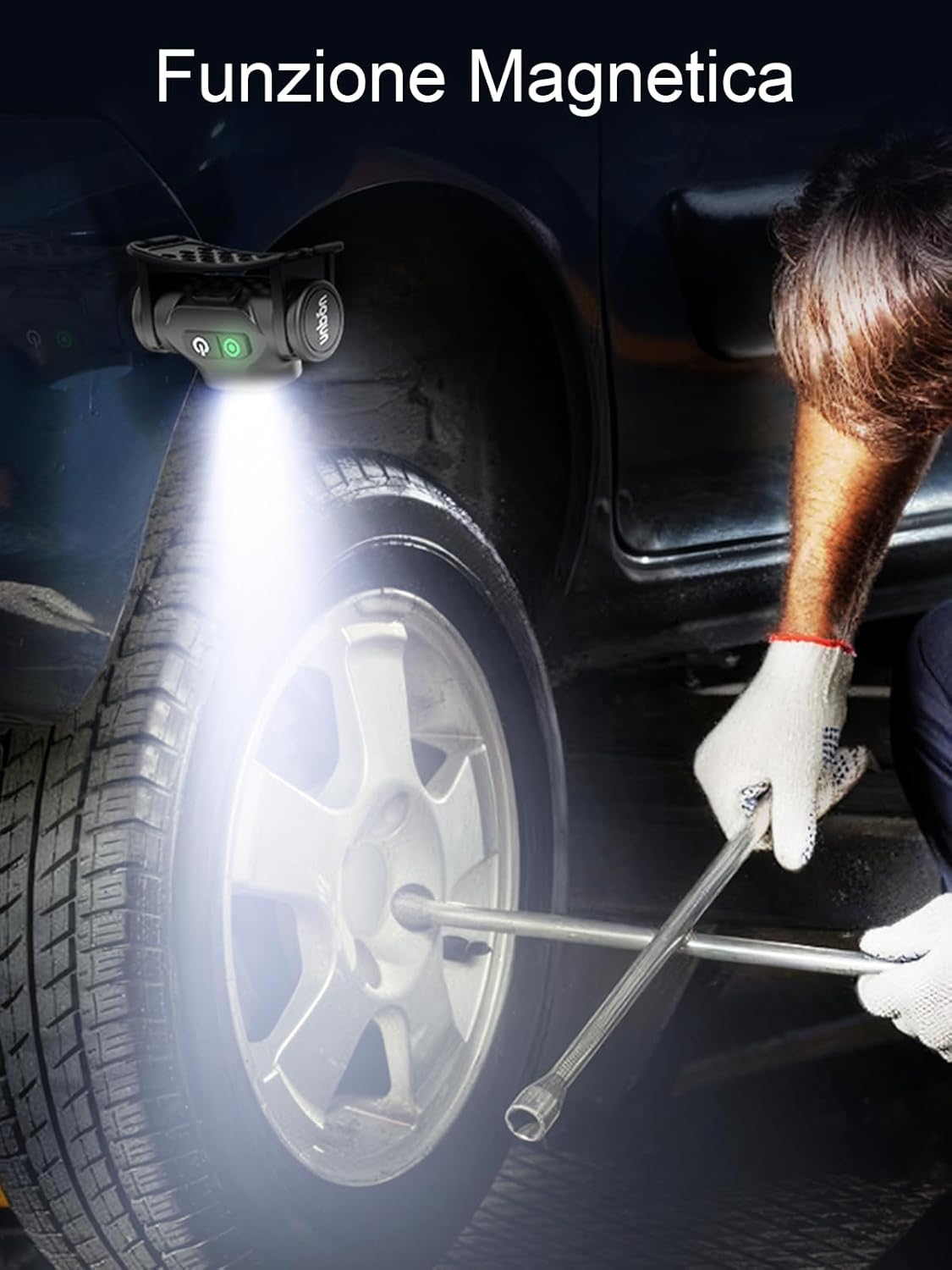 Thumbnail 5 de UNBON Torcia Frontale Ricaricabile con Sensore di Movimento 🔦