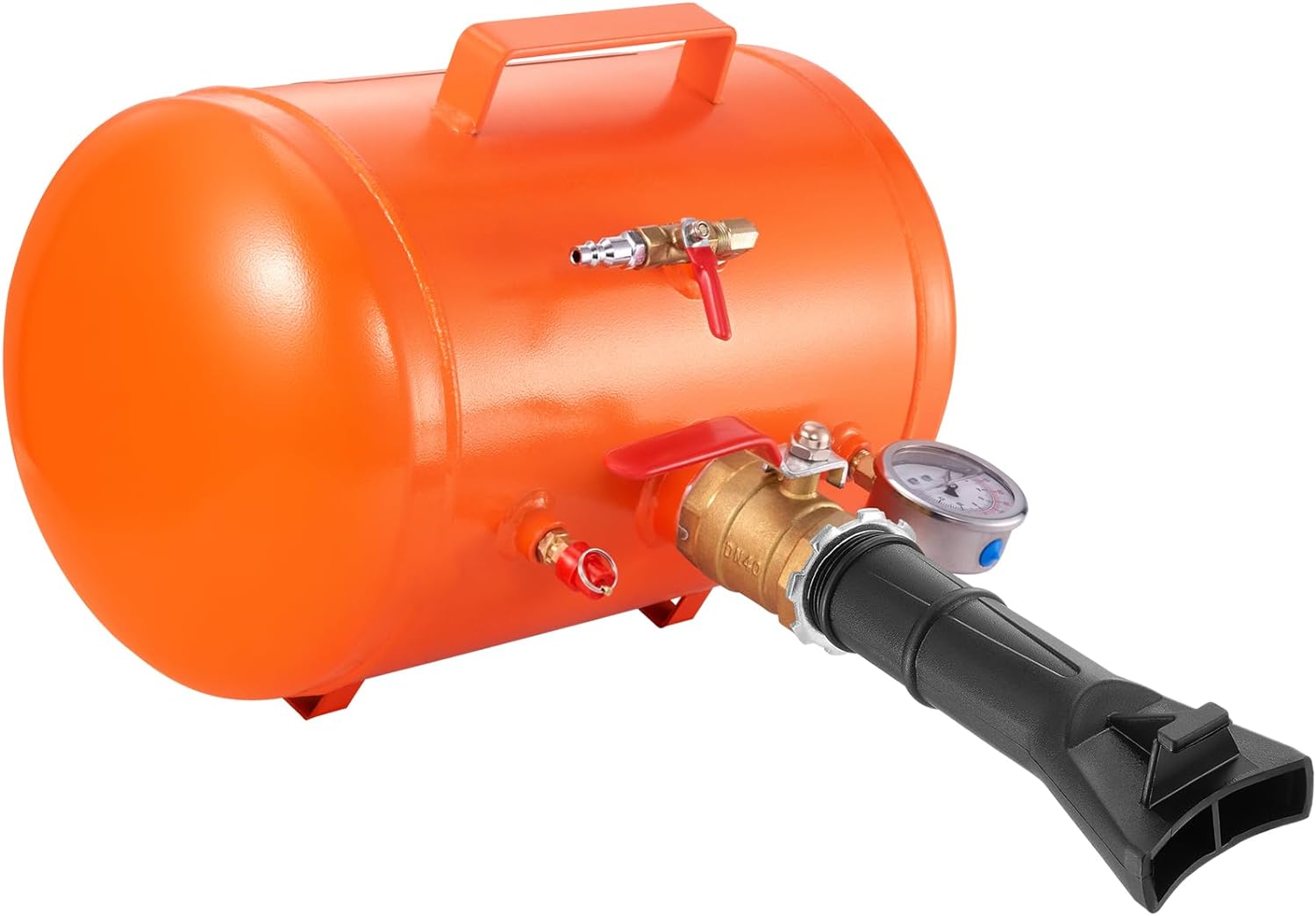 Detalle de VEVOR Tire Bead Seater: 5 Gallon Air Tire Bead Blaster with Gauge