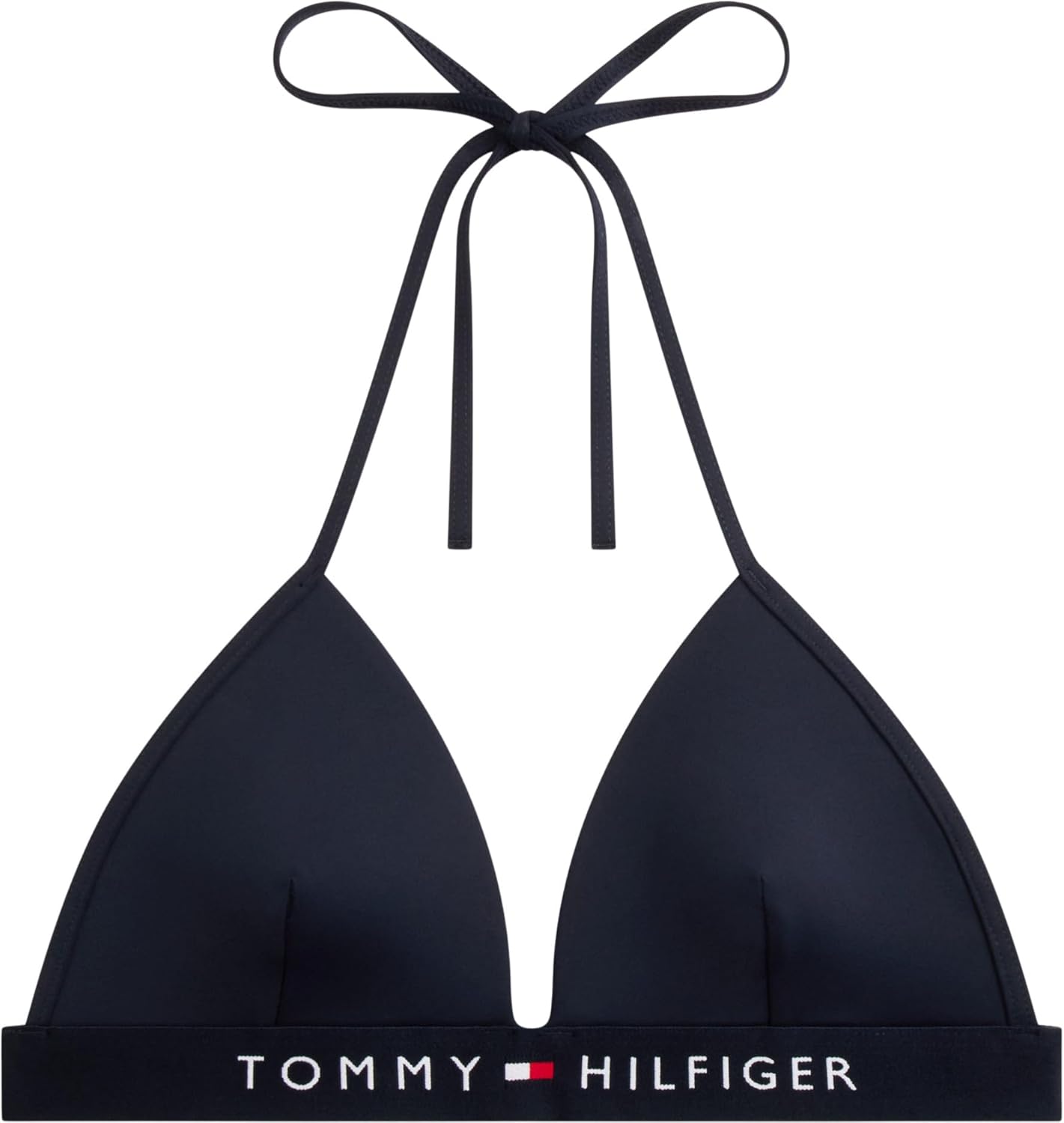 Detalle 2 de Tommy Hilfiger Damen Bikinitop Triangle Gepolstert – eleganter Triangle, gepolstert mit Rückenverschluss