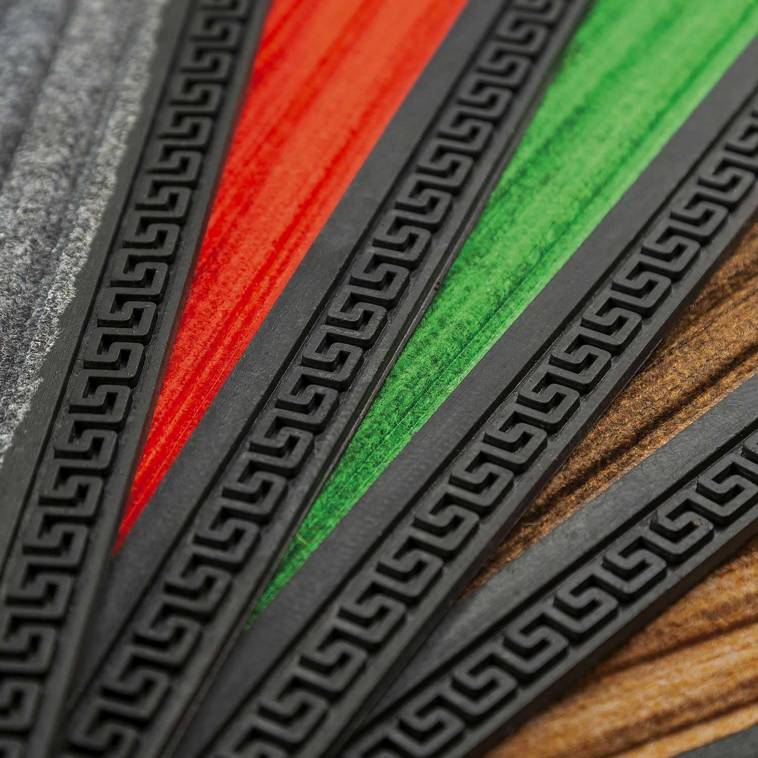 Thumbnail 3 de MOQUETTE SCALINO Zerbino antiscivolo con inserto assorbente, 25x75 cm – 5 colori (Grigio) di OLIVO.shop
