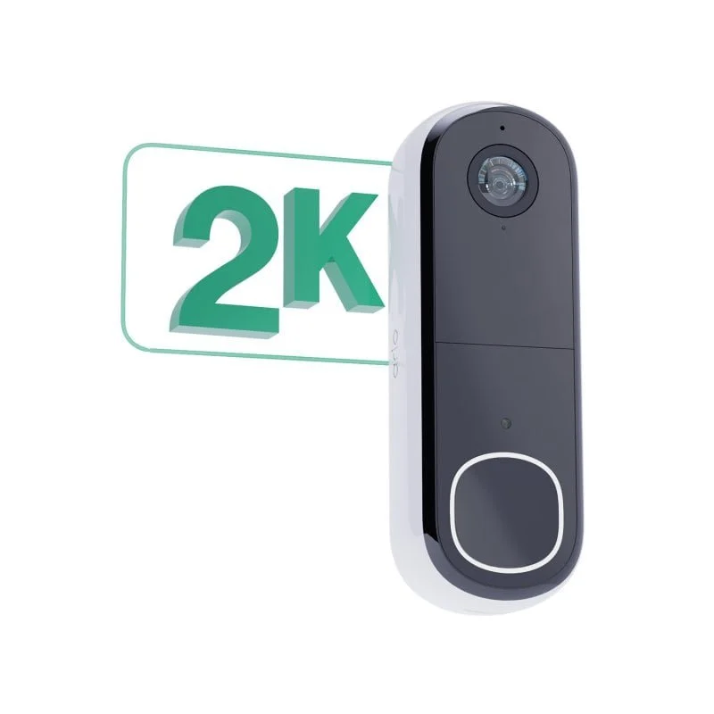 Detalle de Arlo Essential 2K videoportero 180°