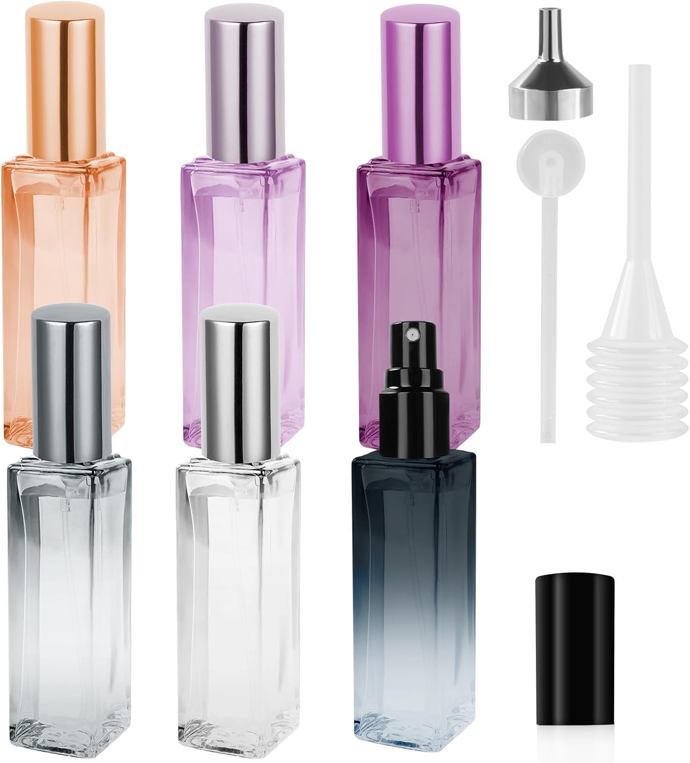 Thumbnail 8 de LOPHE Atomizadores de Vidrio 6x20ML ✨ Portátiles para Viaje