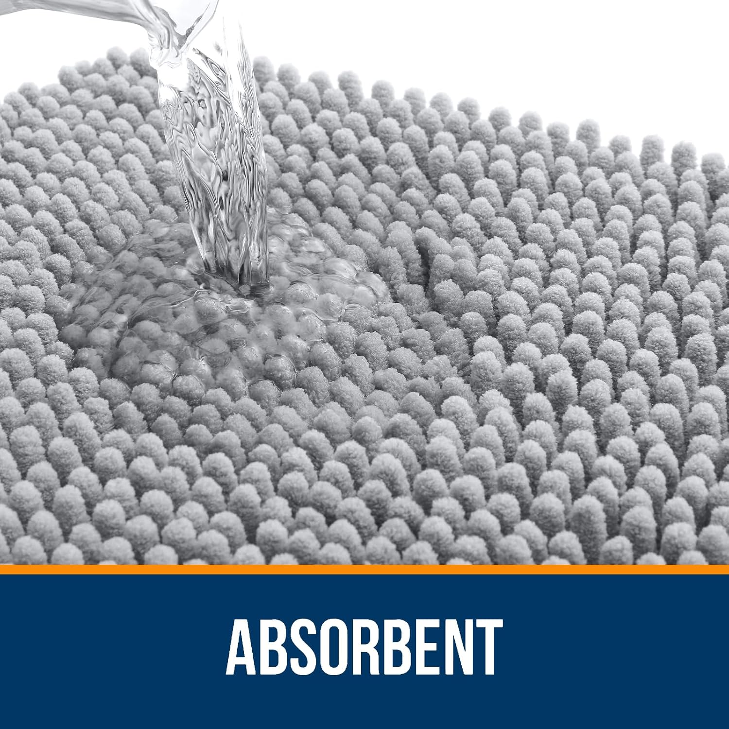 Thumbnail 3 de OLANLY 30 x 20 in Bath Mat, Ultra-Soft Absorbent