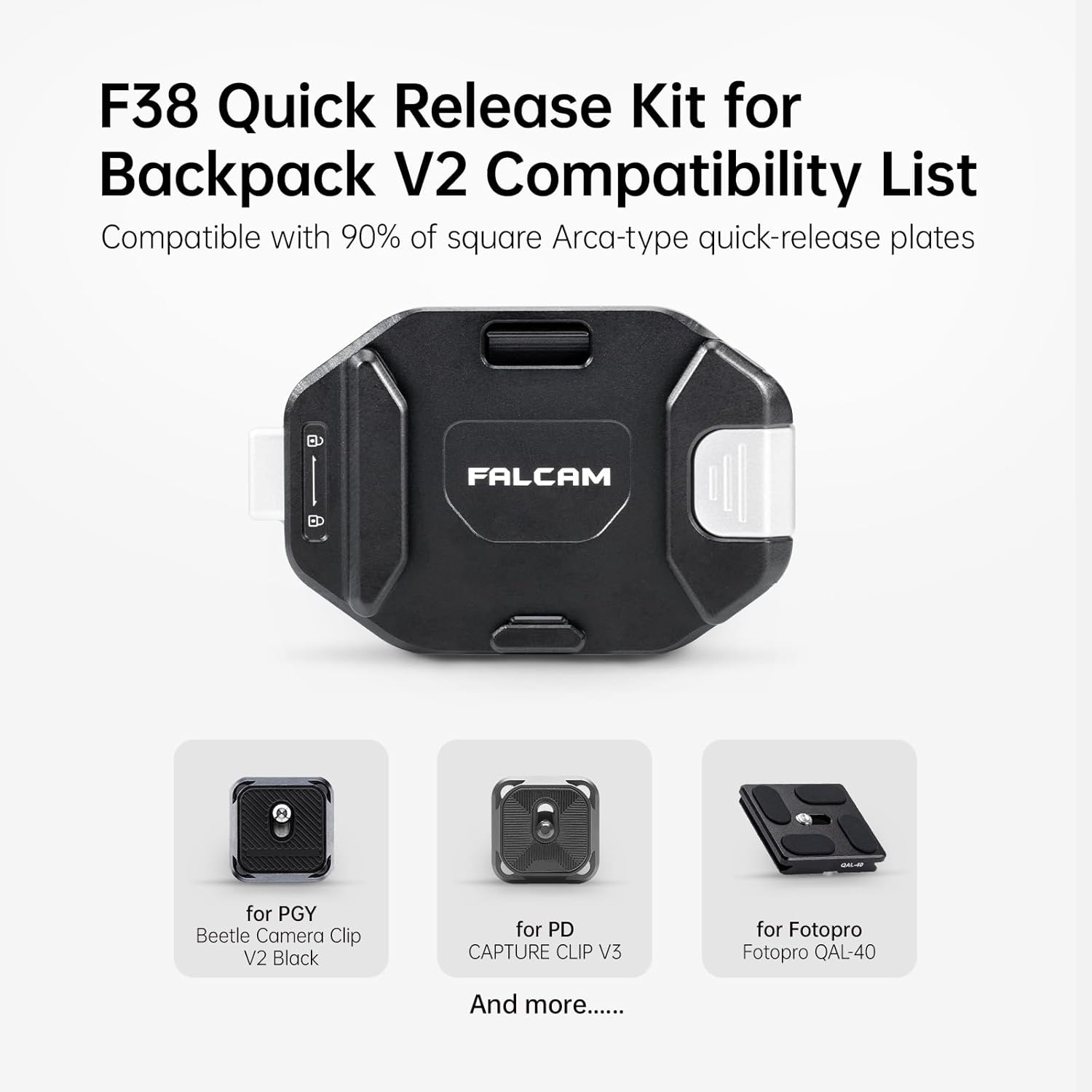 Thumbnail 6 de Falcam F38 Kamera Clip V2 für Rucksack