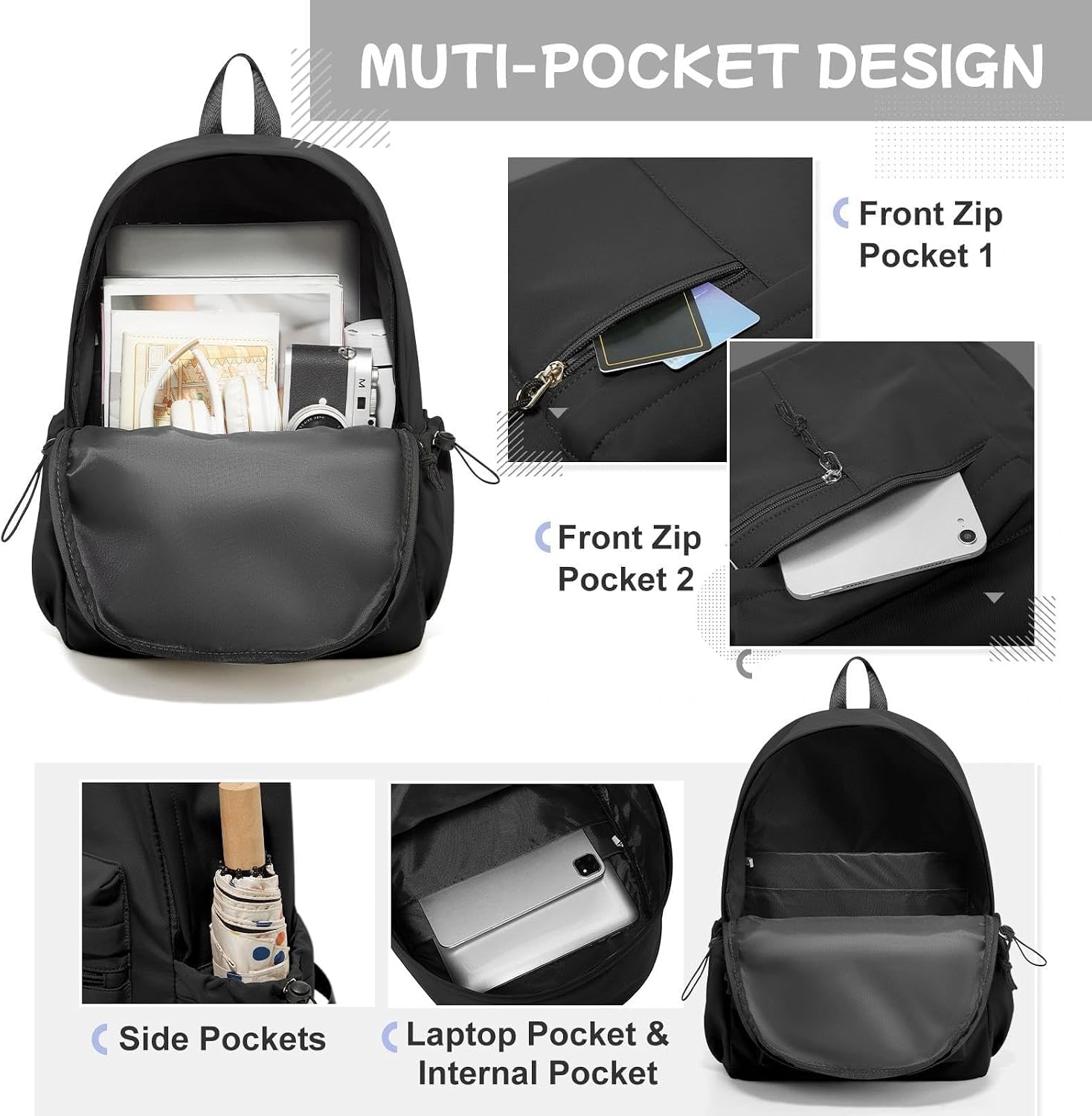 Detalle 1 de HYC00 HYC00 Backpack 19 litre 14 inch