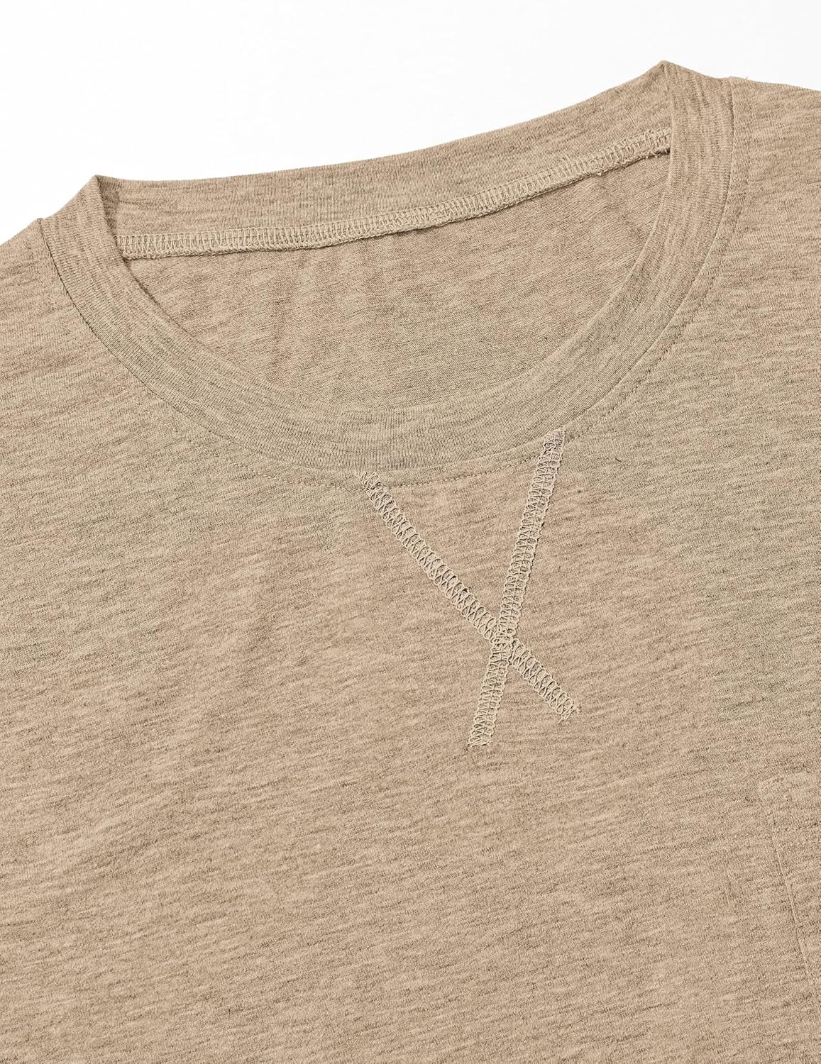 Thumbnail 4 de TARAINYA T-Shirt Herren – Baumwolle Kurzarm Rundhals, Einfarbig, M–4XL
