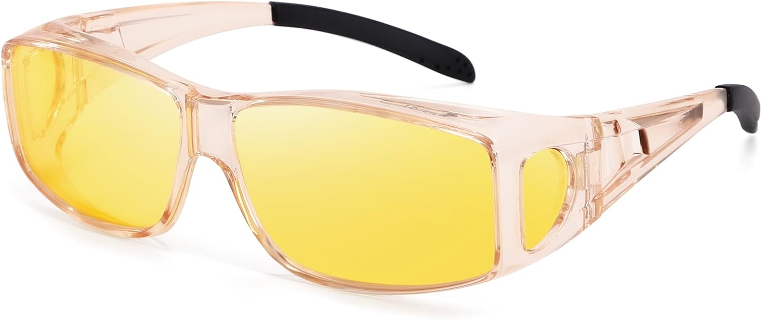 Detalle 2 de Dollger Night Vision Glasses Fit Over Prescription 👓
