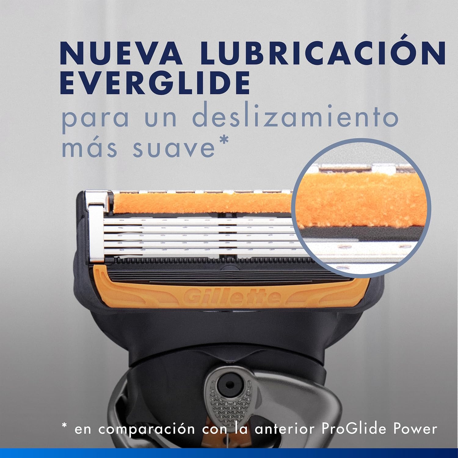 Detalle de Lames de rasoir Gillette Fusion ProGlide Power – 3 pièces