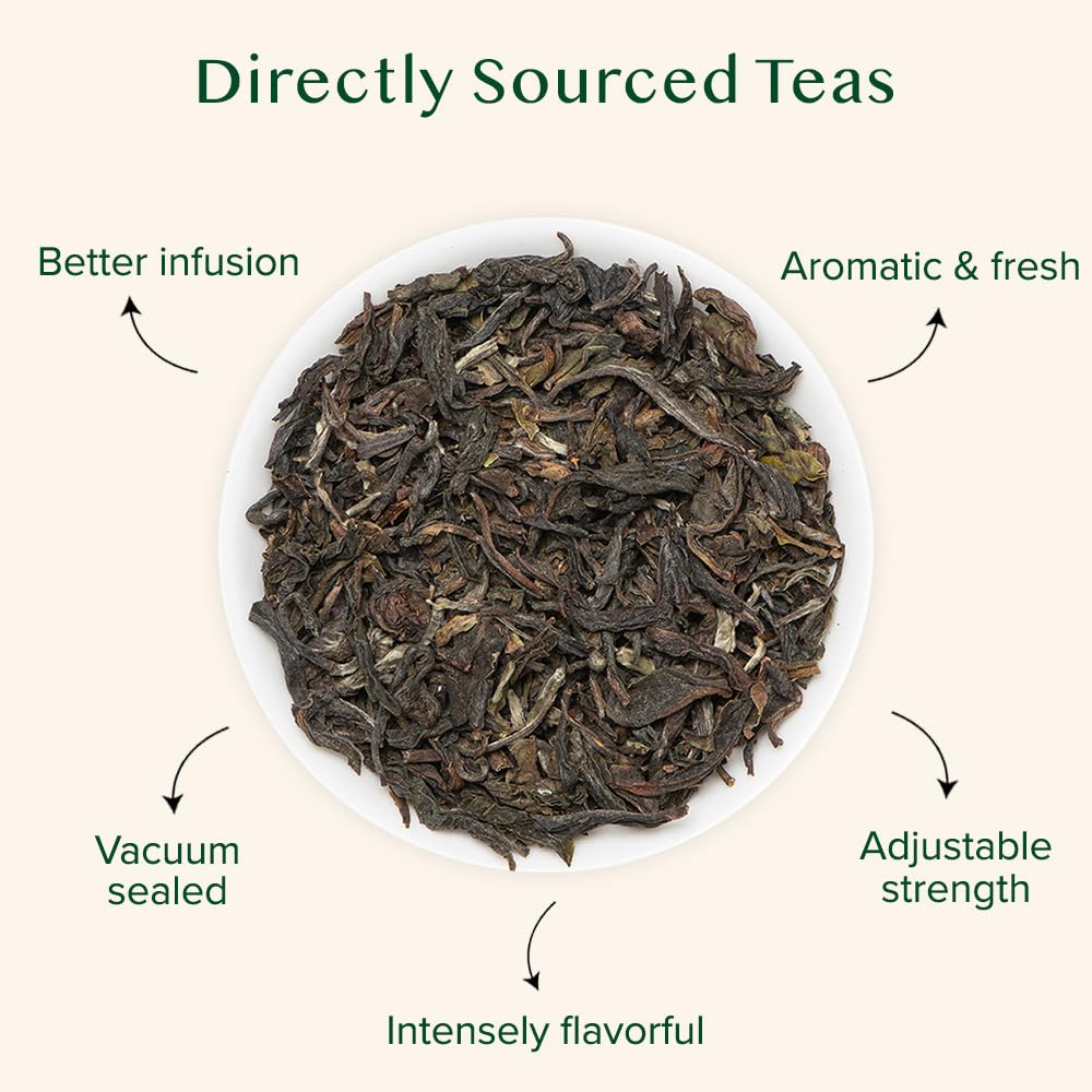 Thumbnail 2 de VAHDAM First Flush Darjeeling schwarzer Tee – 100 g, First Flush aus Indien