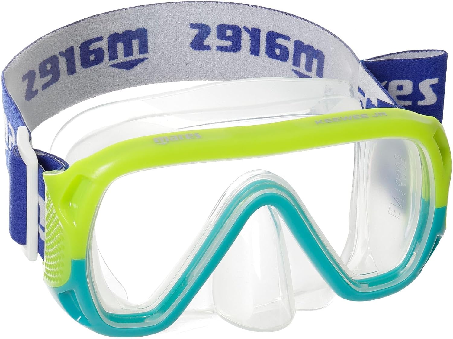 Thumbnail 3 de Mares Keewee Jr – Maschera Snorkeling Unisex-Youth: visione ampia e comfort per giovani sub