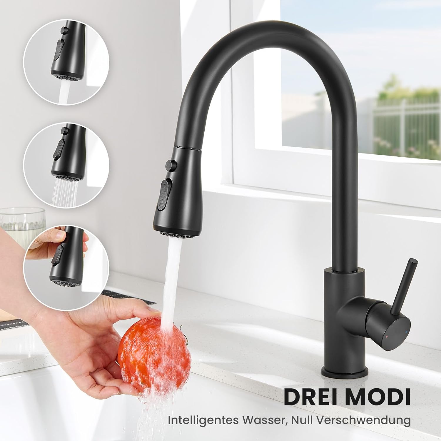 Detalle 2 de Küchenarmatur Ausziehbar 45 cm 🚰