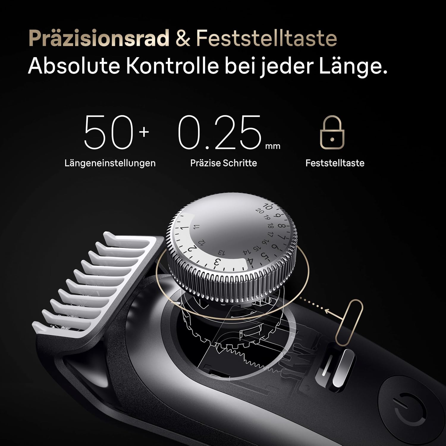 Thumbnail 3 de Braun BT9545 Series 9 Barttrimmer — 52 Längen