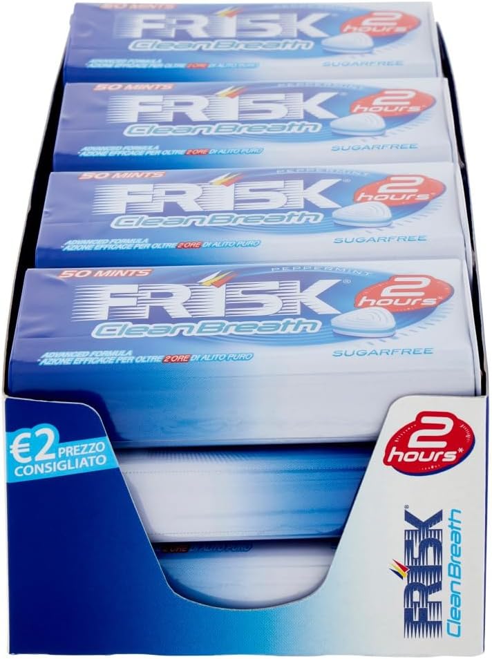 Detalle de Frisk Clean Breath Caramelle 50 unità