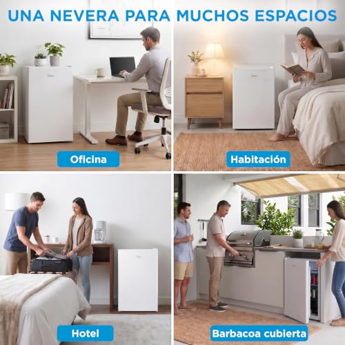 Thumbnail 11 de Midea Nevera Pequeña 93 L: silenciosa, eficiente y con puerta reversible
