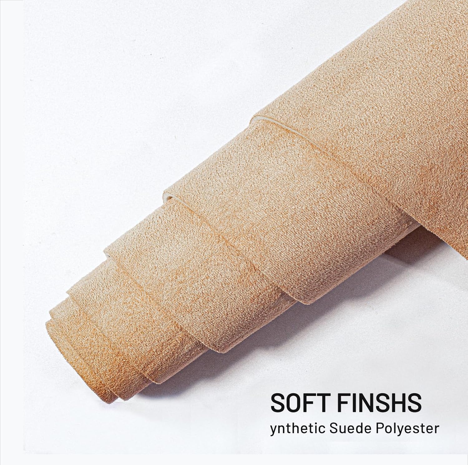 Thumbnail 3 de Babnecl Suede Headliner Fabric 38x60 Beige