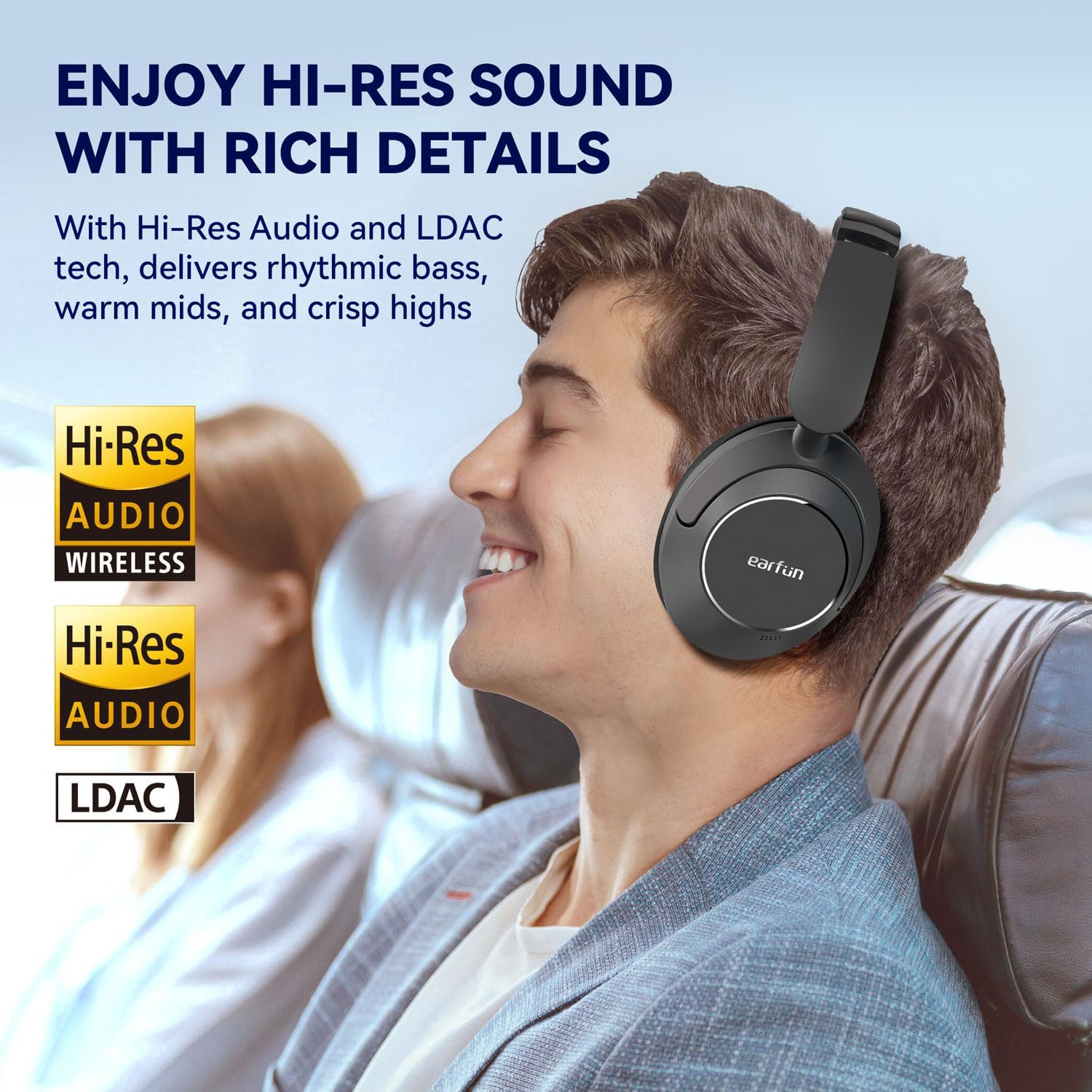 Thumbnail 2 de EarFun Wave Pro 80H Wireless Headphones