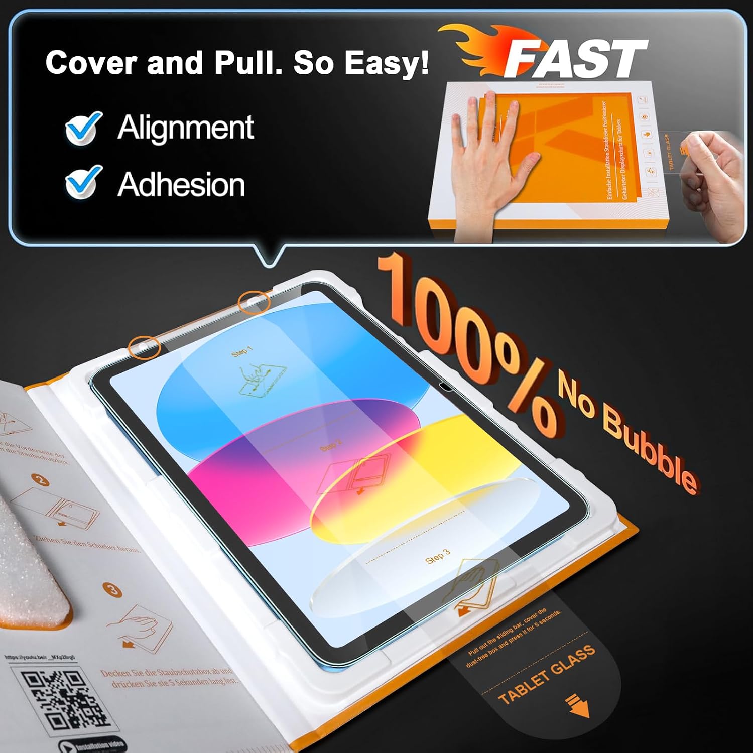 Detalle de iPad 11 screen protector, 2 pack